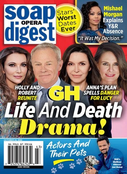 Soap Opera Digest – October 24 2022 Cover