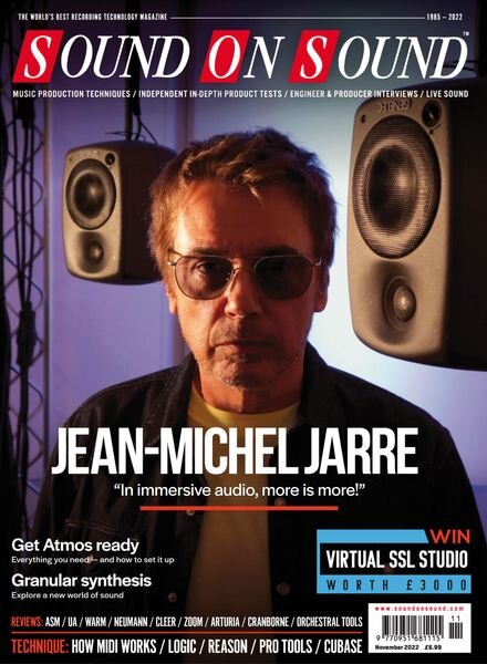 Sound On Sound UK – November 2022 Cover