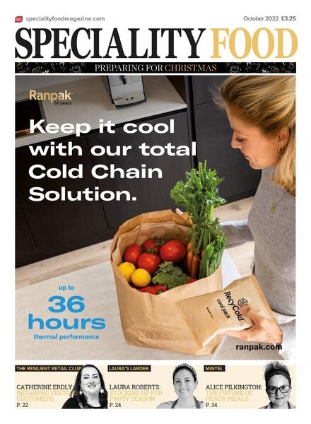 Speciality Food – October 2022 Cover