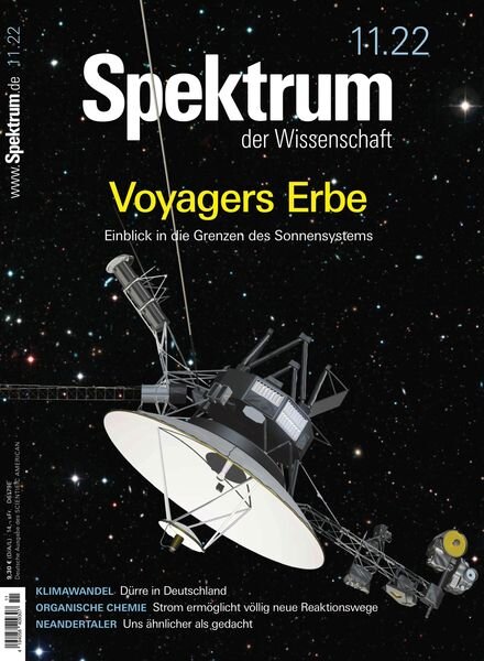 Spektrum der Wissenschaft – 15 Oktober 2022 Cover