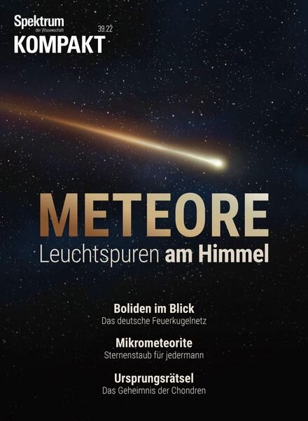 Spektrum Kompakt – Oktober 2022 Cover