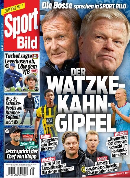 Sport Bild – 05 Oktober 2022 Cover