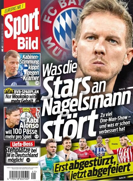 Sport Bild – 12 Oktober 2022 Cover