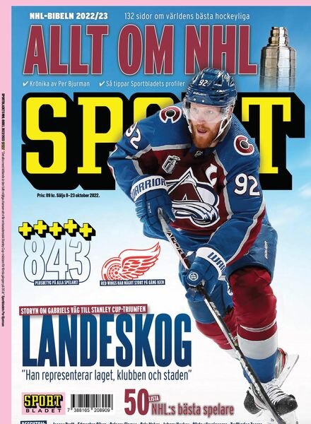 Sportbiblar – 08 oktober 2022 Cover