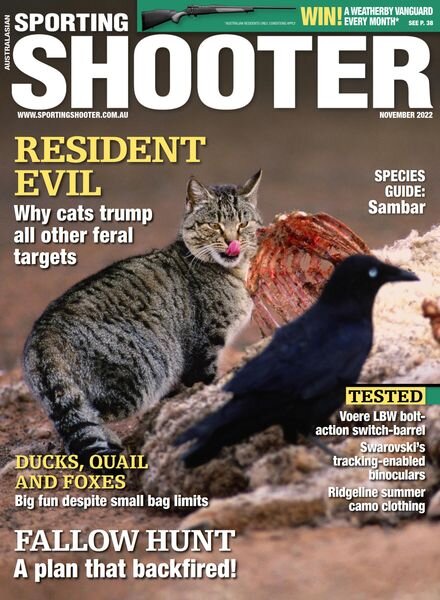 Sporting Shooter Australia – November 2022 Cover