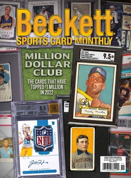 Sports Card Monthly – November 2022 Cover