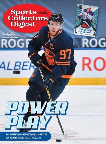 Sports Collectors Digest – 21 October 2022 Cover