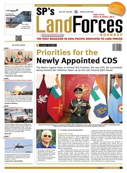 SP’s LandForces – October 2022 Cover