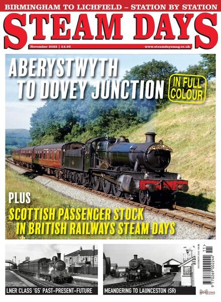 Steam Days – November 2022 Cover
