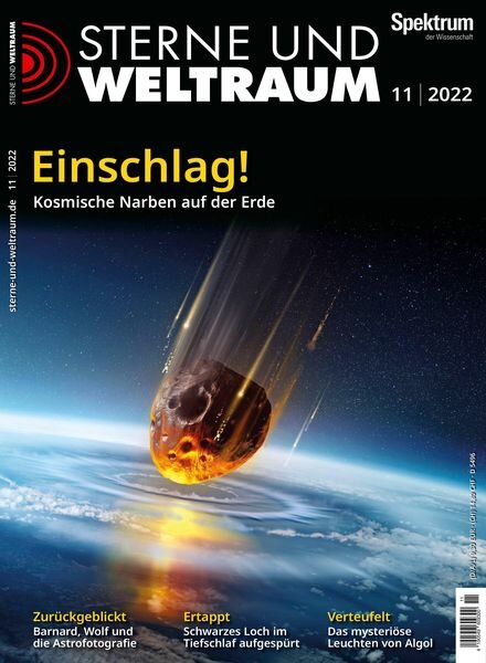 Sterne und Weltraum – 07 Oktober 2022 Cover