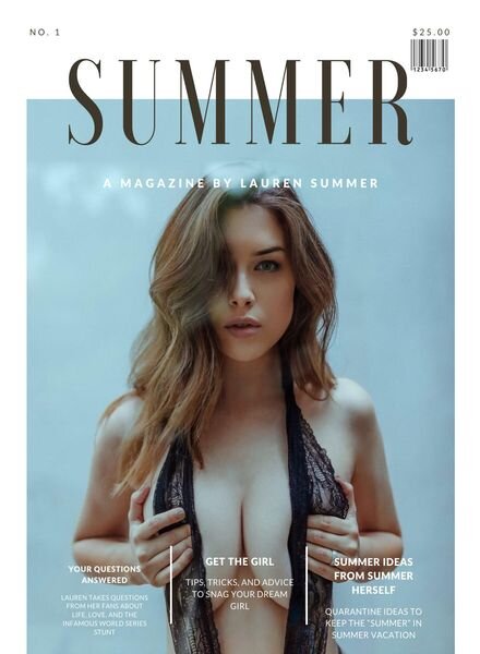 Summer Magazine – N 01 Cover