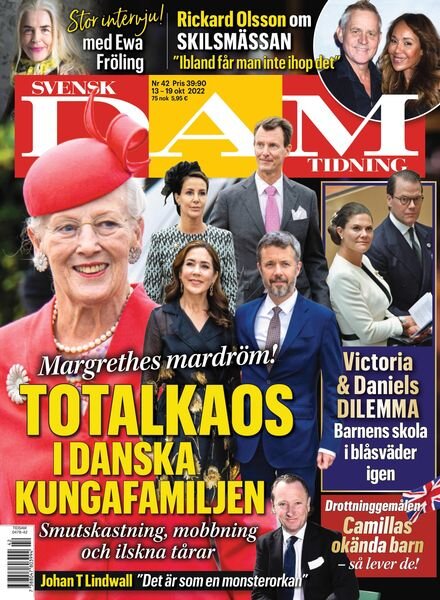 Svensk Damtidning – 12 oktober 2022 Cover