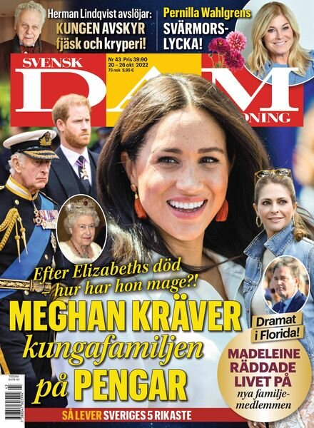 Svensk Damtidning – 19 oktober 2022 Cover