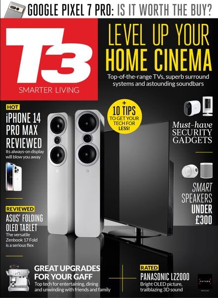 T3 UK – November 2022 Cover