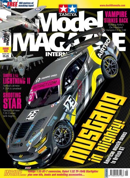 Tamiya Model Magazine – Issue 325 – November 2022 Cover