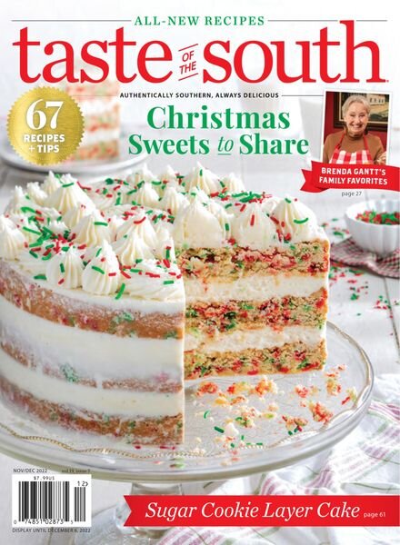 Taste of the South – November 2022 Cover