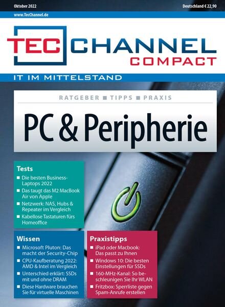 TecChannel Compact – Oktober 2022 Cover