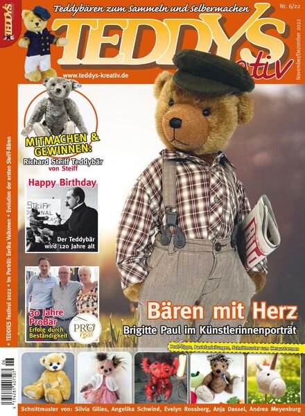 Teddys Kreativ – Dezember 2022 Cover