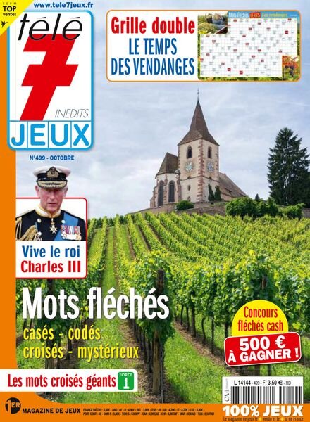 Tele 7 Jeux – Octobre 2022 Cover