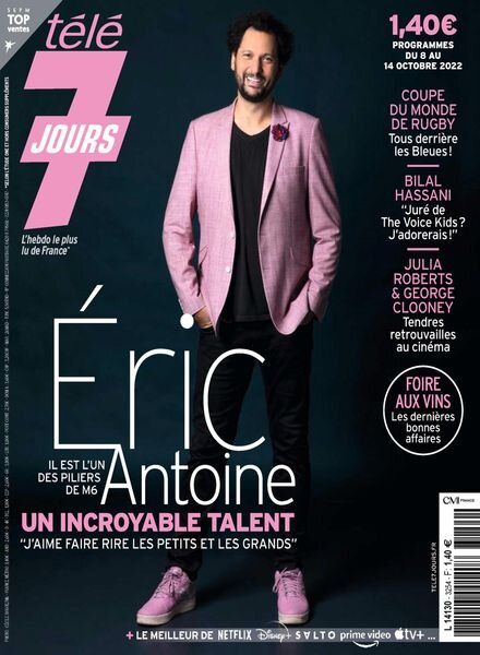 Tele 7 Jours – 08 octobre 2022 Cover