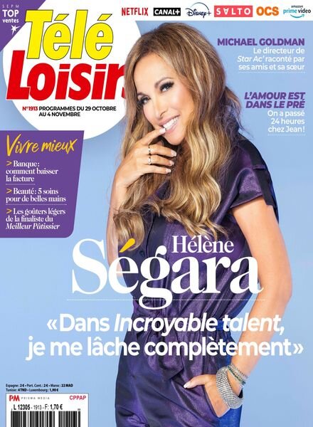 Tele Loisirs – 24 Octobre 2022 Cover