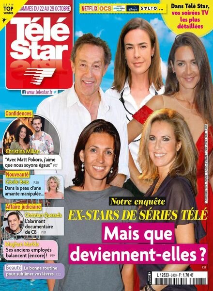 Tele Star – 17 octobre 2022 Cover