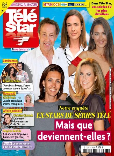 Tele Star – 22 Octobre 2022 Cover