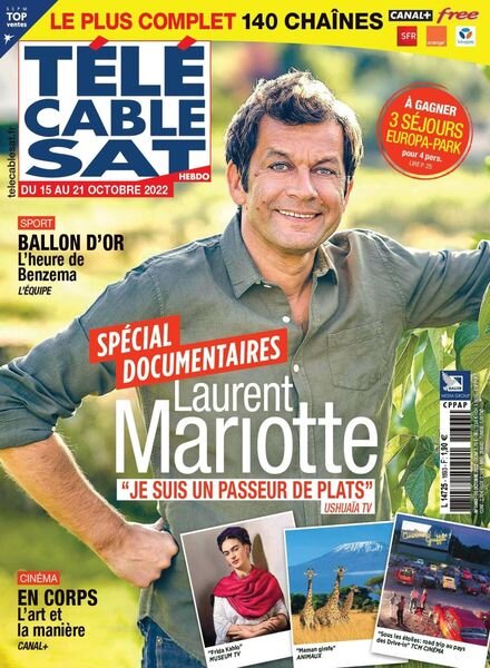 Telecable Sat Hebdo – 10 octobre 2022 Cover