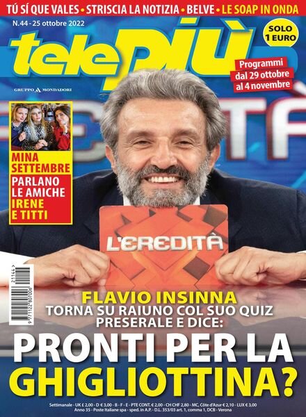 Telepiu – 25 ottobre 2022 Cover