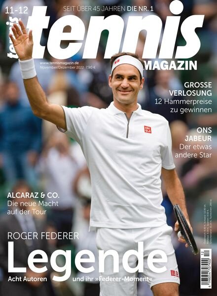 tennis Magazin – November 2022 Cover