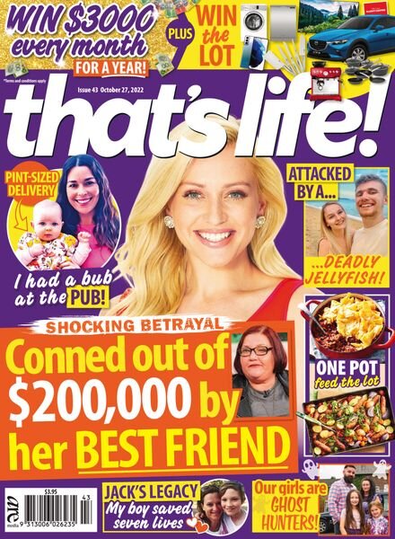 that’s life! – October 27 2022 Cover