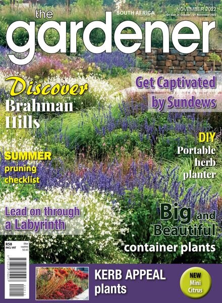 The Gardener South Africa – November 2022 Cover