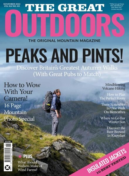 The Great Outdoors – November 2022 Cover