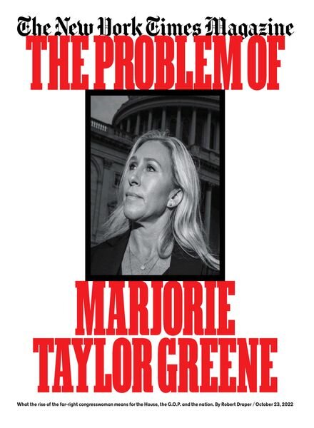 The New York Times Magazine – 23 October 2022 Cover