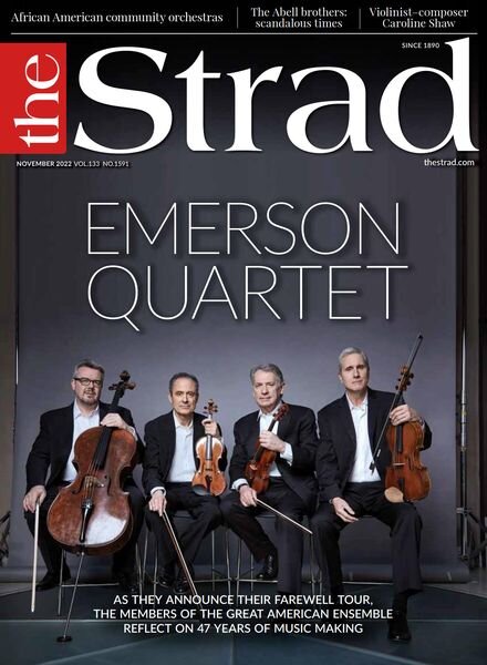 The Strad – Issue 1591 – November 2022 Cover