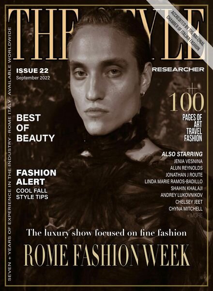 The Style Researcher – September 2022 Cover