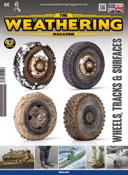 The Weathering Magazine – English Edition – Issue 25 Wheels Tracks & Surfaces – December 2018 Cover