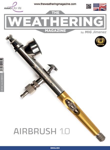 The Weathering Magazine English Edition – Issue 36 Airbrush 10 – September 2022 Cover