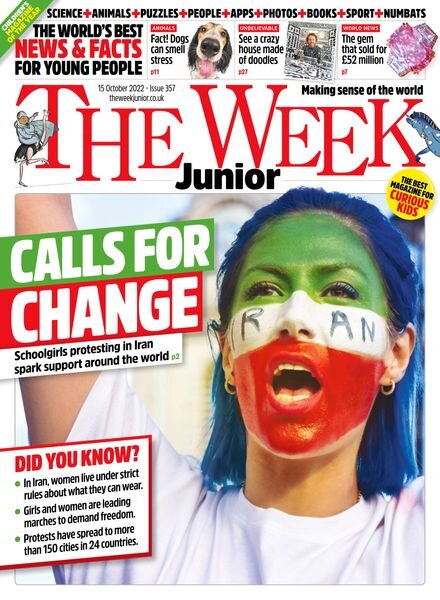 The Week Junior UK – 15 October 2022 Cover