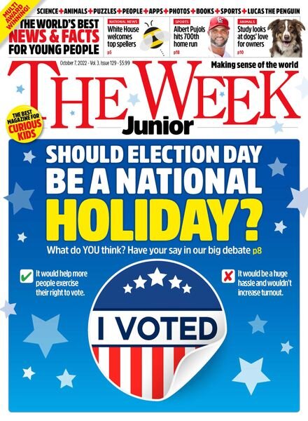 The Week Junior USA – 07 October 2022 Cover