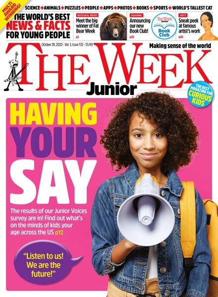 The Week Junior USA – 28 October 2022 Cover
