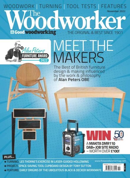 The Woodworker & Woodturner – November 2022 Cover