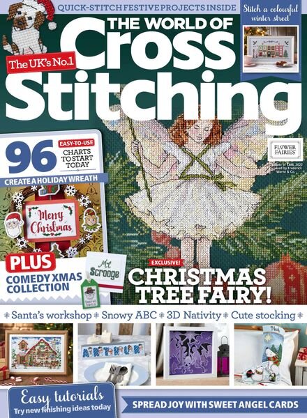 The World of Cross Stitching – December 2022 Cover