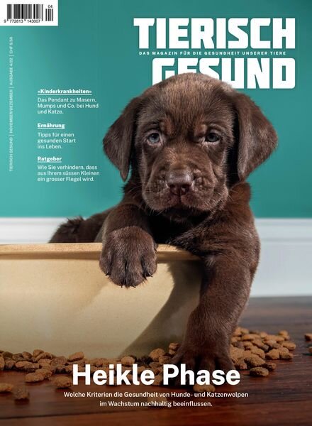 Tierisch Gesund – November 2022 Cover