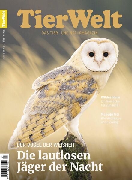 TierWelt – 22 Oktober 2022 Cover