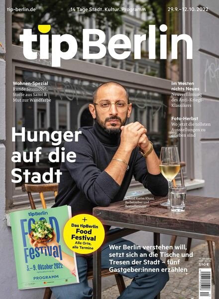 tip Berlin – 28 September 2022 Cover