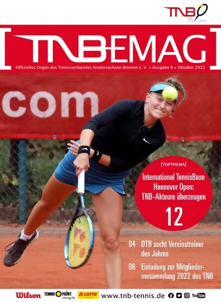 TNB emag – Oktober 2022 Cover