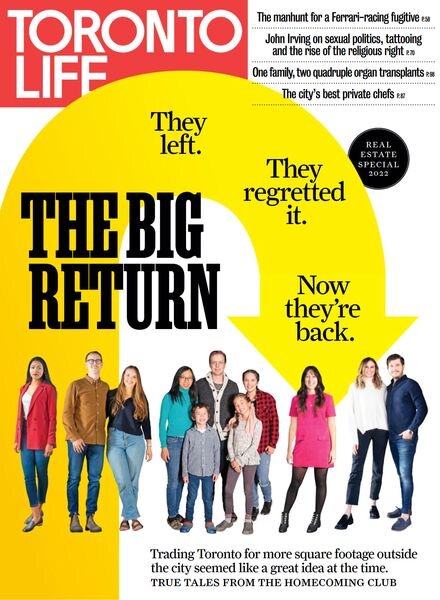 Toronto Life – November 2022 Cover