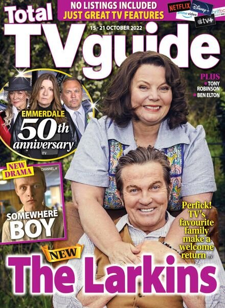 Total TV Guide – 11 October 2022 Cover