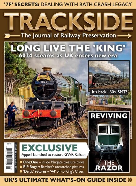 Trackside – Issue 16 – November 2022 Cover